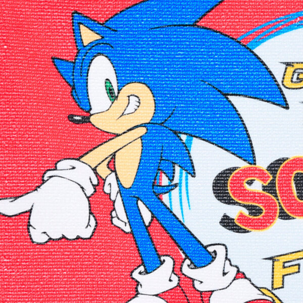 Sonic a sündisznó Gotta Go kéztörlő, arctörlő, törölköző 40x30 cm - Image 3