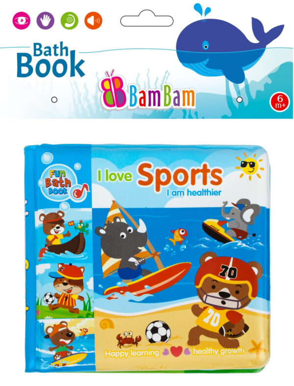 Sport Animals pancsolókönyv babajáték