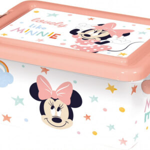 Disney Minnie műanyag tároló doboz 3,7 L