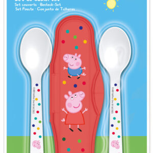 Peppa malac Kindness baba utazó evőeszköz készlet