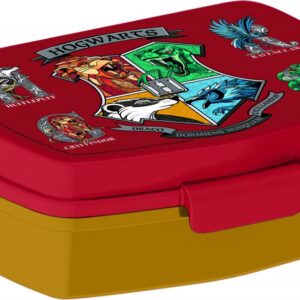 Harry Potter School Shields funny műanyag szendvicsdoboz