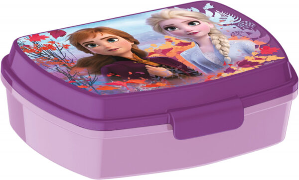 Disney Jégvarázs Purple funny műanyag szendvicsdoboz