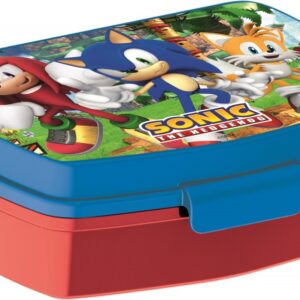 Sonic a sündisznó Friends funny műanyag szendvicsdoboz