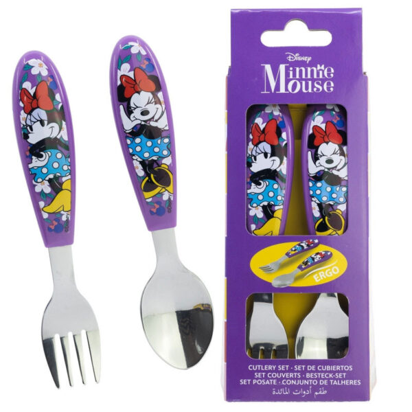 Disney Minnie Sunshine fém ergo evőeszköz készlet - 2 darabos - Image 2