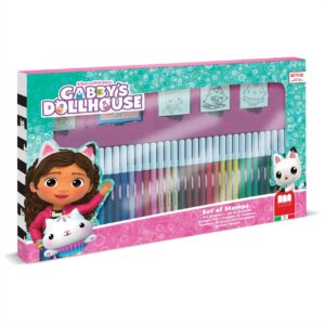 Gabi Babaháza nyomda készlet filccel, 18 db-os