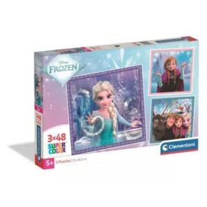 Clementoni: Jégvarázs - 3X48 darabos, négyzet alakú puzzle