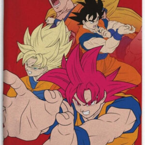 Dragon Ball Hues of Power coral fleece takaró 110x150cm – Játékmancs