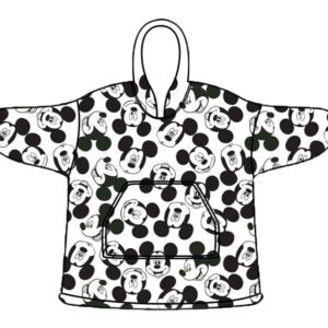 Disney Mickey Black belebújós plüss polár takaró