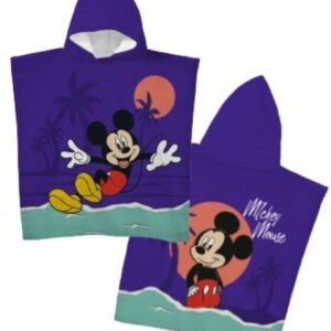 Disney Mickey Sea strand törölköző poncsó 55x110 cm (Fast Dry) – Játékmancs