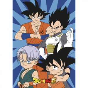 Dragon Ball Saiyan polár takaró 100x140cm – Játékmancs