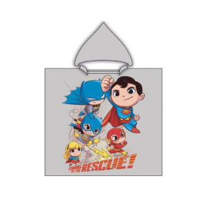 Batman DC Heroes Unite strand törölköző poncsó 55x110 cm (Fast Dry) – Játékmancs