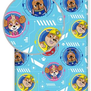 Mancs Őrjárat Technologies gumis lepedő 90x200 cm – Játékmancs