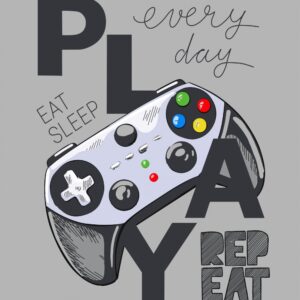 Gamer Player polár takaró 100x140cm – Játékmancs