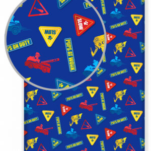 Mancs Őrjárat Signpost gumis lepedő 90x200 cm – Játékmancs