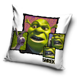 Shrek Fury párnahuzat 40x40 cm Velúr – Játékmancs