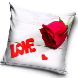 Szerelem Rose párnahuzat 40x40 cm – Játékmancs