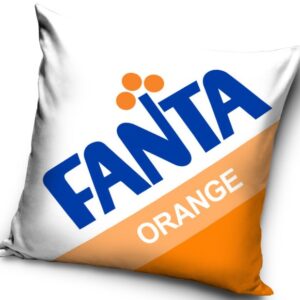 Fanta Orange Bubble párnahuzat 40x40 cm – Játékmancs