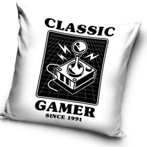 Gamer Classic párnahuzat 40x40 cm – Játékmancs