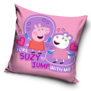 Peppa malac Jump párnahuzat 40x40 cm – Játékmancs