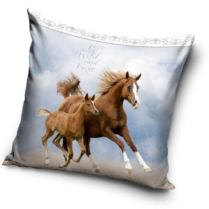 Lovas Wild&Free párnahuzat 40x40 cm – Játékmancs