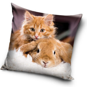 Állatos Duo párnahuzat 40x40 cm – Játékmancs