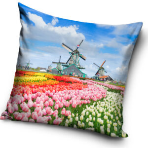 Amsterdam Tulips párnahuzat 40x40 cm – Játékmancs