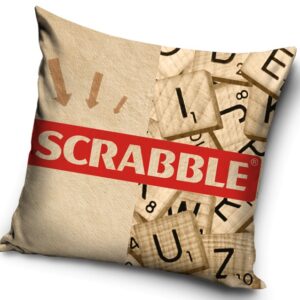 Scrabble Board Game párnahuzat 40x40 cm – Játékmancs