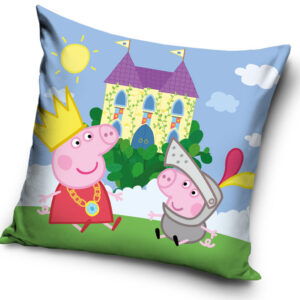 Peppa malac Knight párnahuzat 40x40 cm – Játékmancs