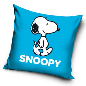 Snoopy Blue párnahuzat 40x40 cm – Játékmancs