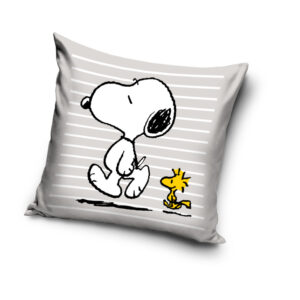 Snoopy Woodstock párnahuzat 40x40 cm Velúr – Játékmancs
