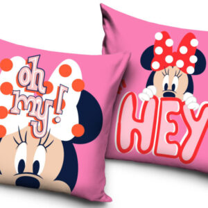 Disney Minnie Hey párnahuzat 40x40 cm Velúr – Játékmancs