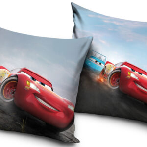 Disney Verdák Speed Zone párnahuzat 40x40 cm Velúr – Játékmancs