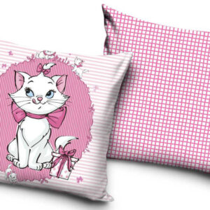 Disney Marie Chic párnahuzat 40x40 cm Velúr – Játékmancs