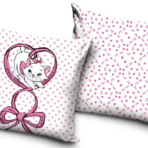 Disney Marie Ribbon párnahuzat 40x40 cm Velúr – Játékmancs