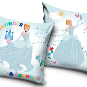 Disney Hercegnők Cinderella párnahuzat 40x40 cm Velúr – Játékmancs