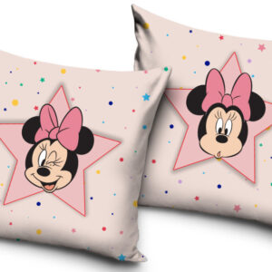 Disney Minnie Star párnahuzat 40x40 cm Velúr – Játékmancs