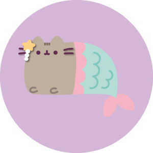 Pusheen Mermaid formapárna