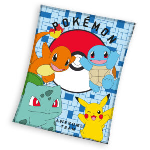Pokémon Awesome flanel polár takaró 130x160cm – Játékmancs