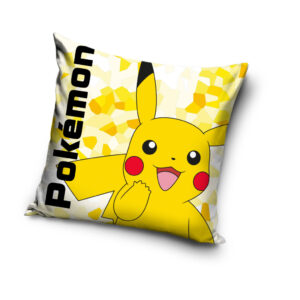 Pokémon Electro párnahuzat 40x40 cm Velúr – Játékmancs