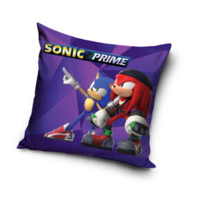 Sonic a sündisznó Mission párnahuzat 40x40 cm Velúr – Játékmancs