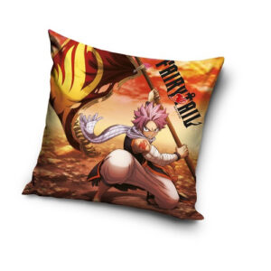Fairy Tail Dragonfire párnahuzat 40x40 cm Velúr – Játékmancs