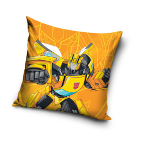 Transformers Bumblebee párnahuzat 40x40 cm Velúr – Játékmancs