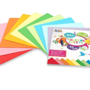 Színes Crafts origami papír 20x20 cm – Játékmancs