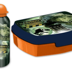 Jurassic World Dominion szendvicsdoboz + alumínium kulacs szett – Játékmancs