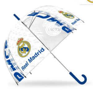 Real Madrid Emblem gyerek átlátszó esernyő Ø70 cm – Játékmancs