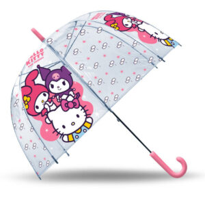 Hello Kitty Friends gyerek átlátszó esernyő Ø70 cm – Játékmancs