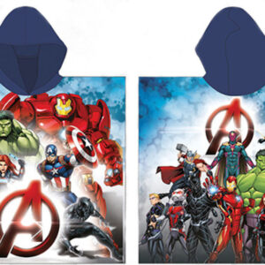 Bosszúállók Heroes strand törölköző poncsó 55x110 cm (Fast Dry) – Játékmancs