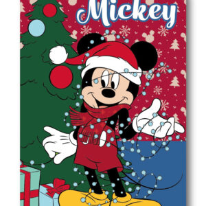 Disney Mickey Lights Karácsonyi polár takaró 100x140cm – Játékmancs