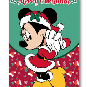 Disney Minnie Merry Moments Karácsonyi polár takaró 100x140cm – Játékmancs