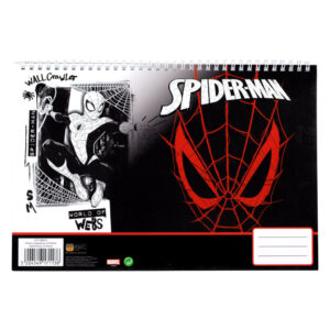 Pókember World of Webs A/4 spirál vázlatfüzet